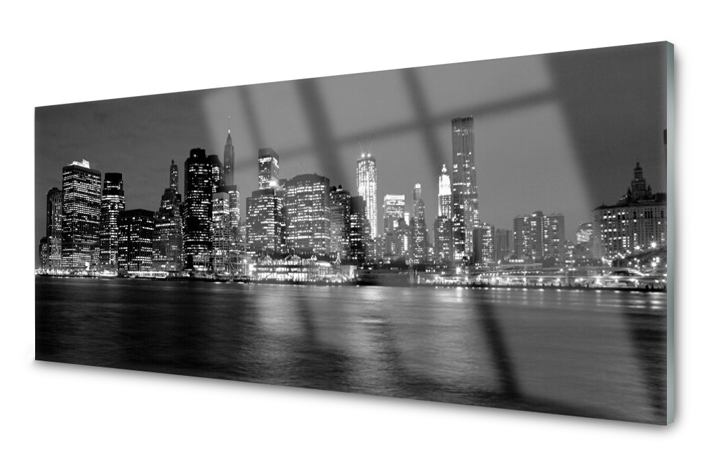 

Panel Szklany Płytka Miasto Foto Budynek 120x60
