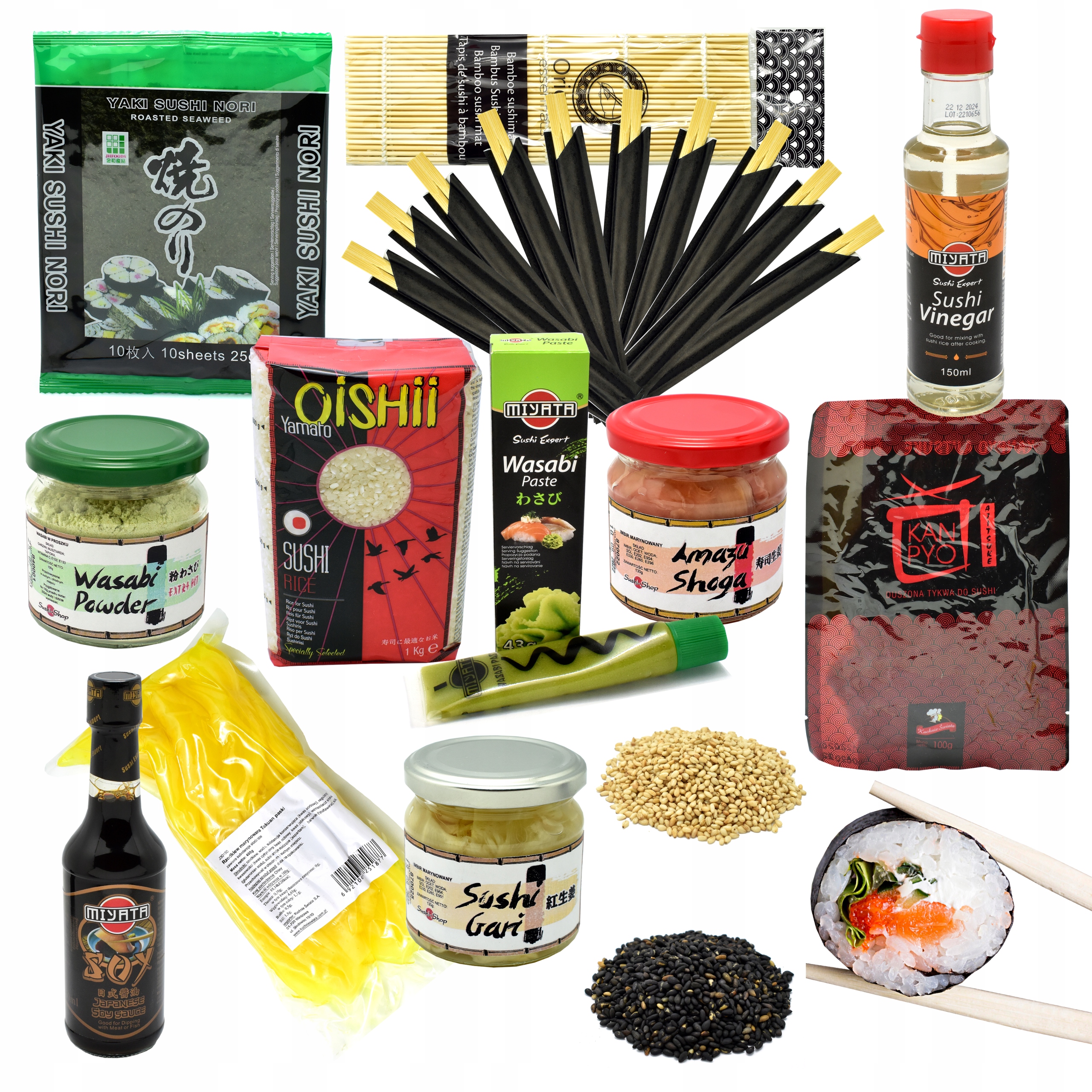Levně Sada na výrobu sushi Red Samurai Max
