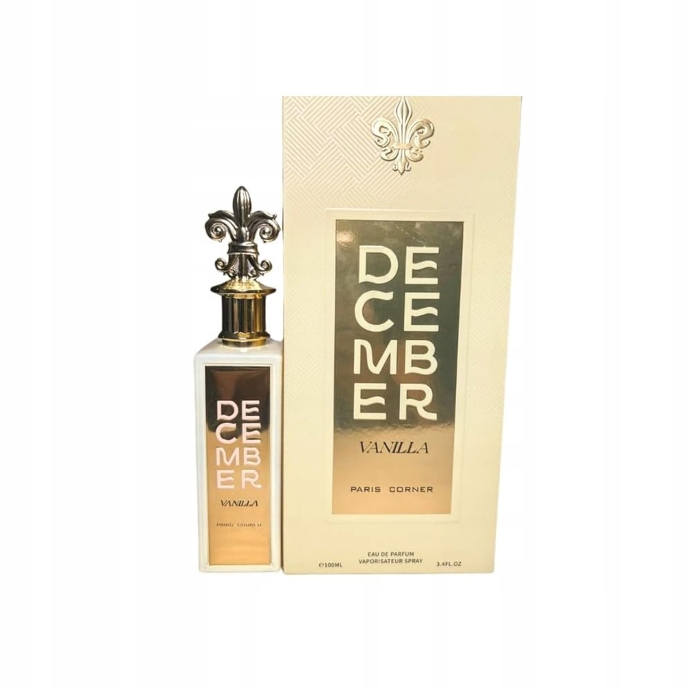 Paris Corner December Vanilla 85 ML – Parfémovaná Voda Pro Ženy