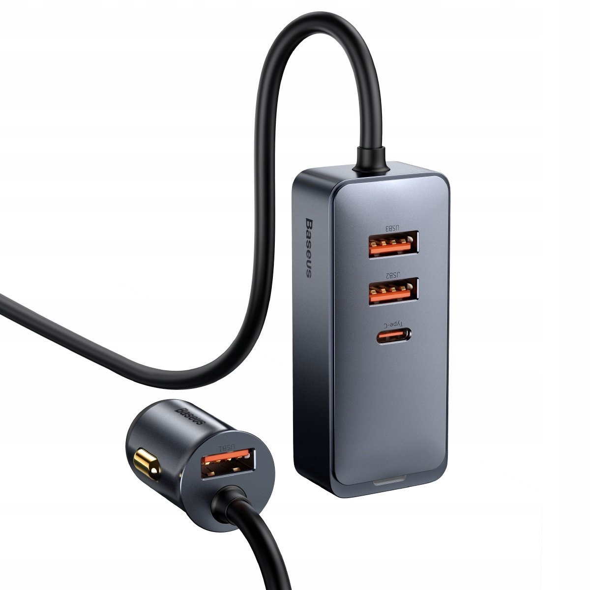 

Ładowarka samochodowa Baseus 3x Usb Usb-c 120W