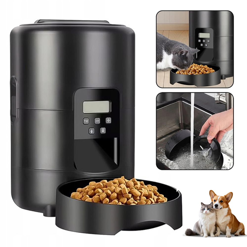 Automat Do Karmy Dla Kotów, Dozownik Karmy Dla Kota, Automatyczny Podajnik