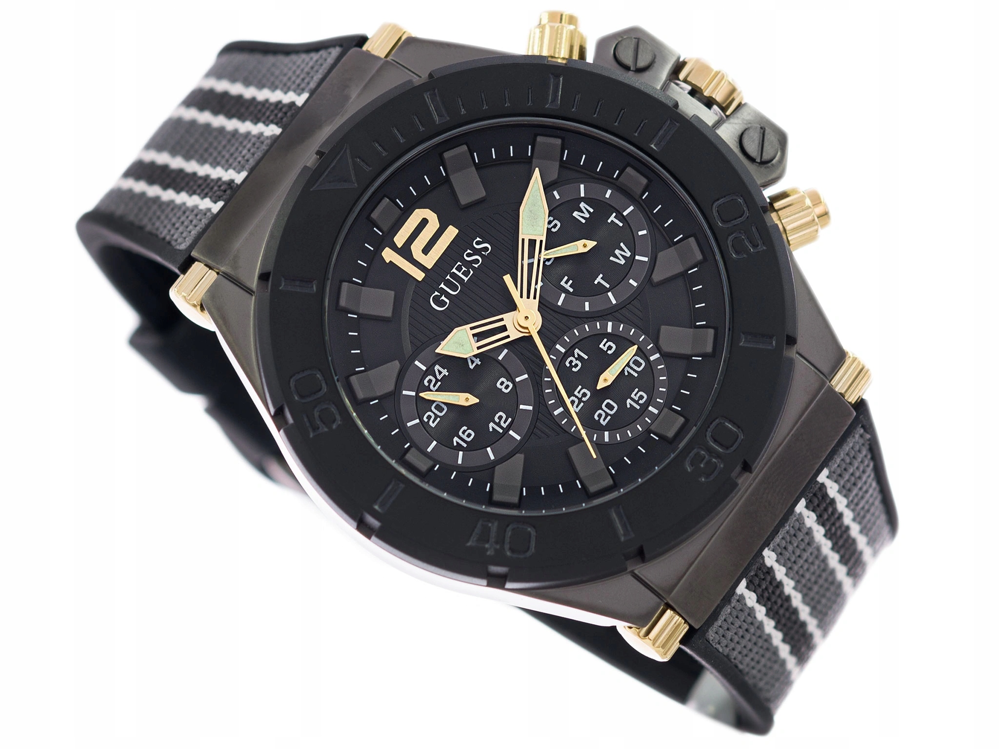 Pánské Hodinky Guess GW0415G3, Elegantní, Sportovní