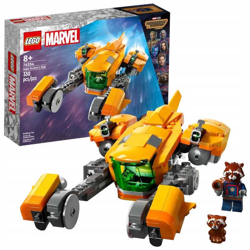 Lego Heroes Rocket Loď 330 El