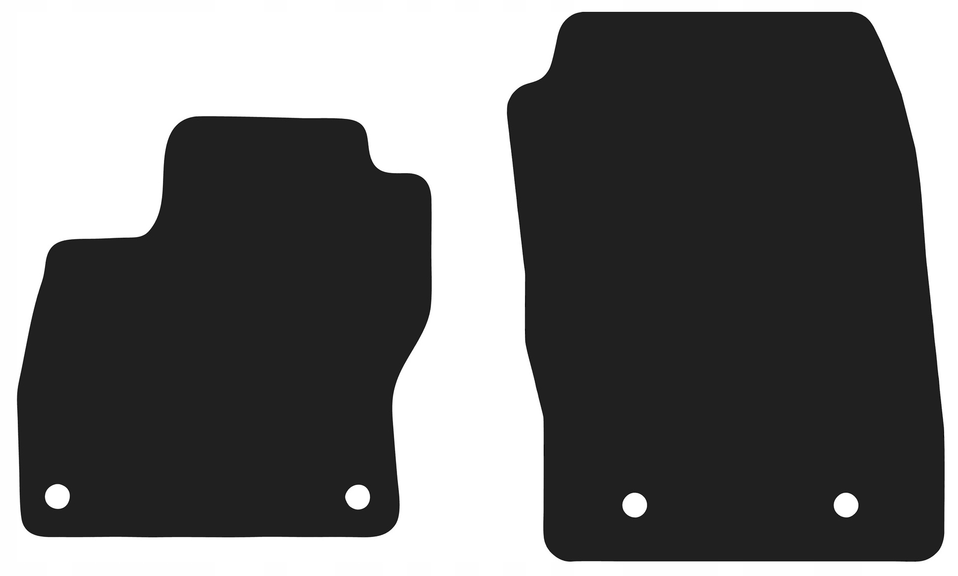 

Dywaniki przód Lux do Ford Focus III MK3 Fl 15-18