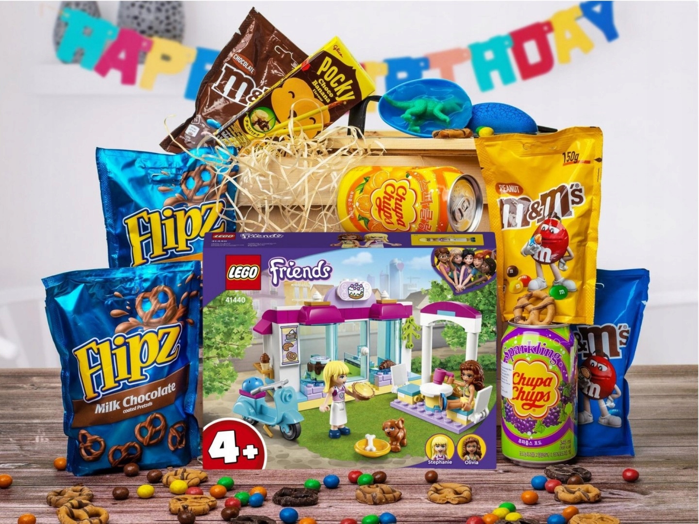 Levně Dárková bedna Lego Friends Pekařství – dárek pro děti, Narozeniny, Svátek