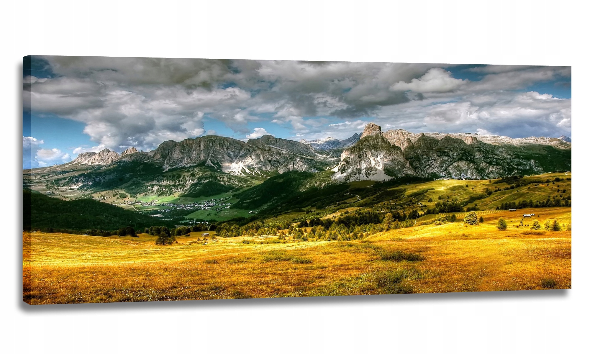 Obraz Hory Krajina Panorama 150x60 Obrazy Na Plátně