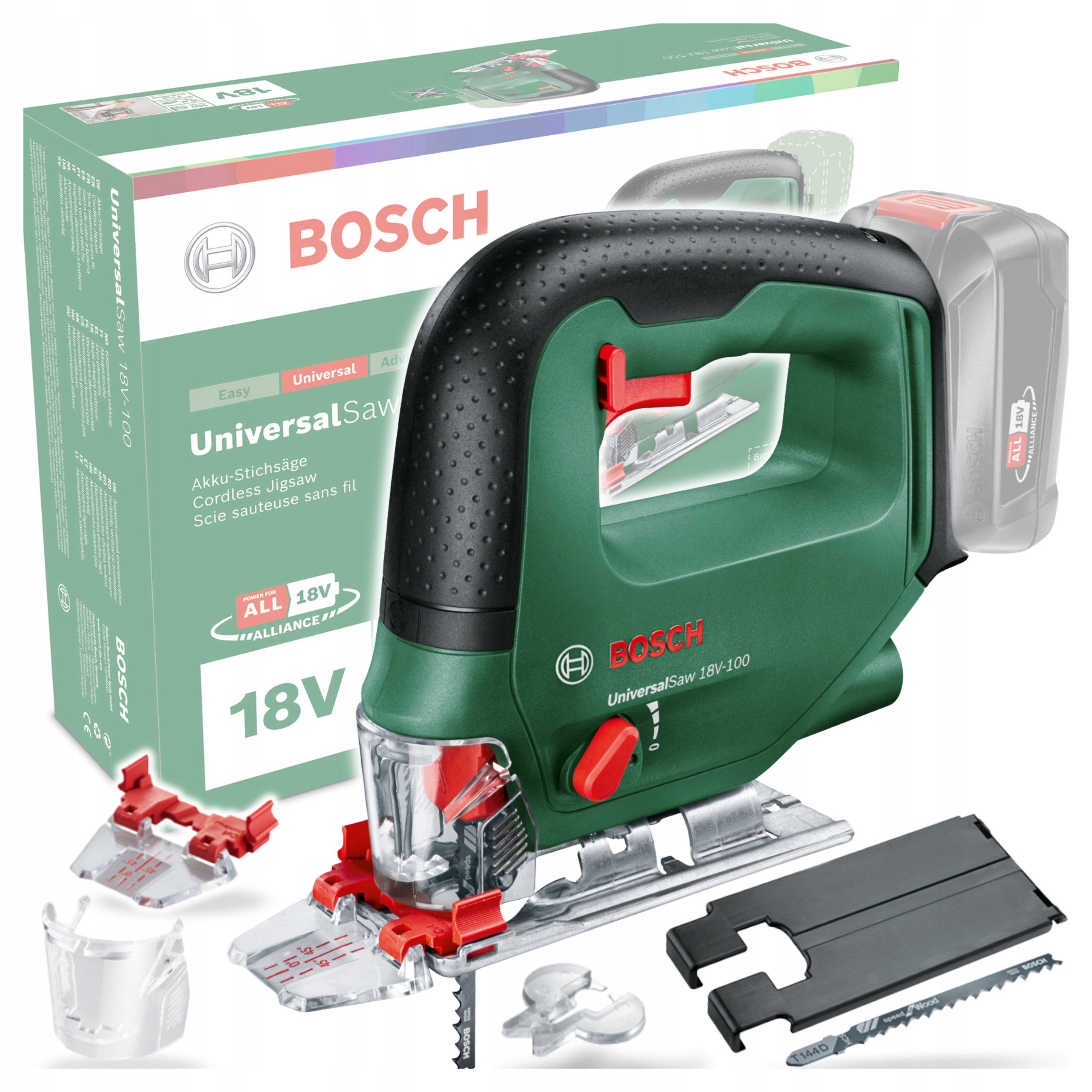 Bosch Diy UniversalSaw 18V-100 Akumulatorowa wyrzynarka 18V 0603011100