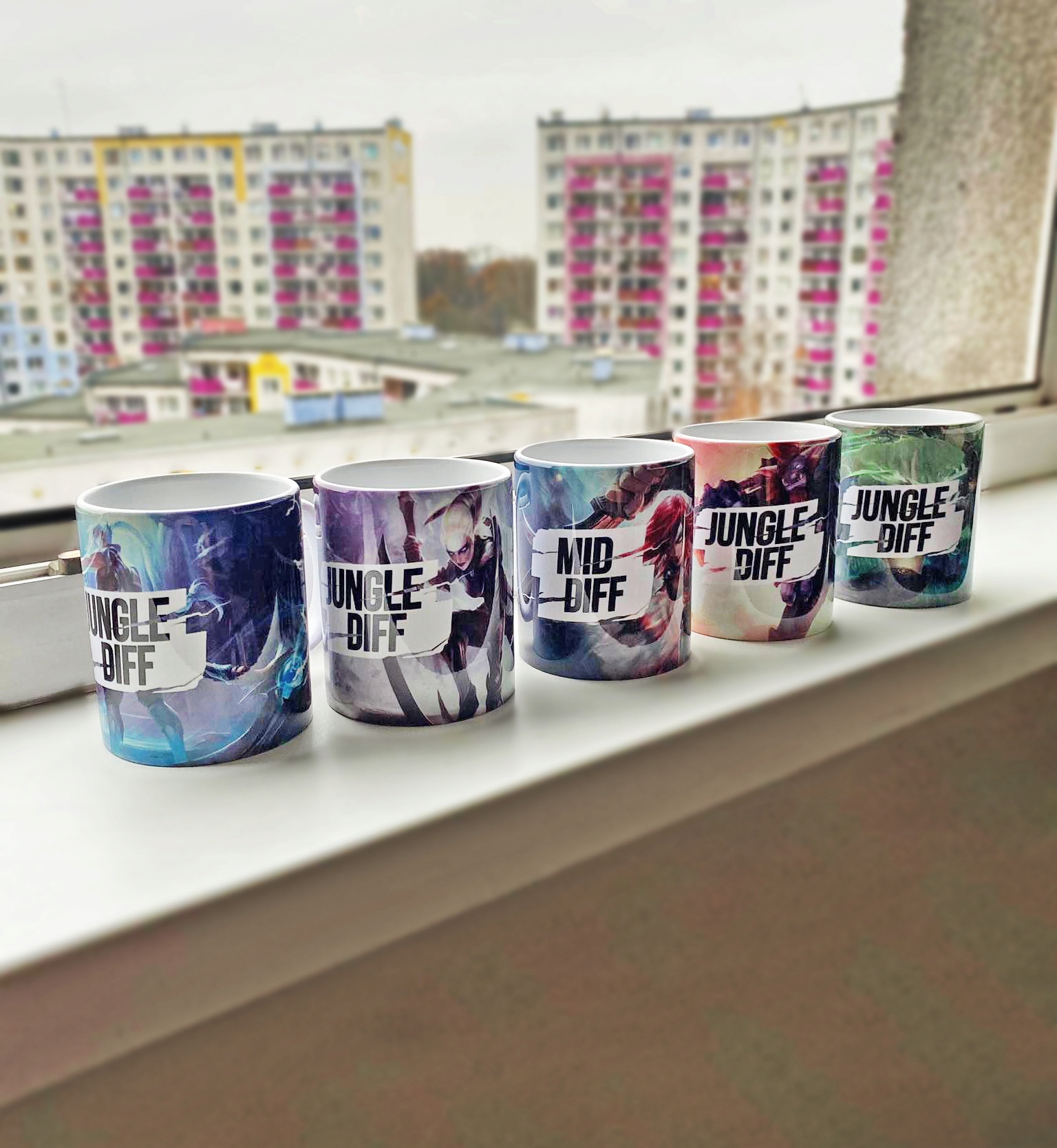 Kubek LEAGUE OF LEGENDS -SUPPORT DIFF - SERAPHINE Pojemność 330 ml