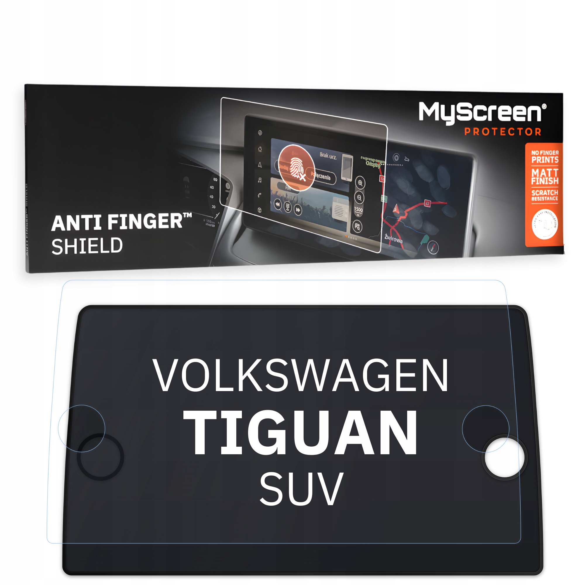 Matná fólie pro Volkswagen Tiguan Suv 2020 8" MyScreen