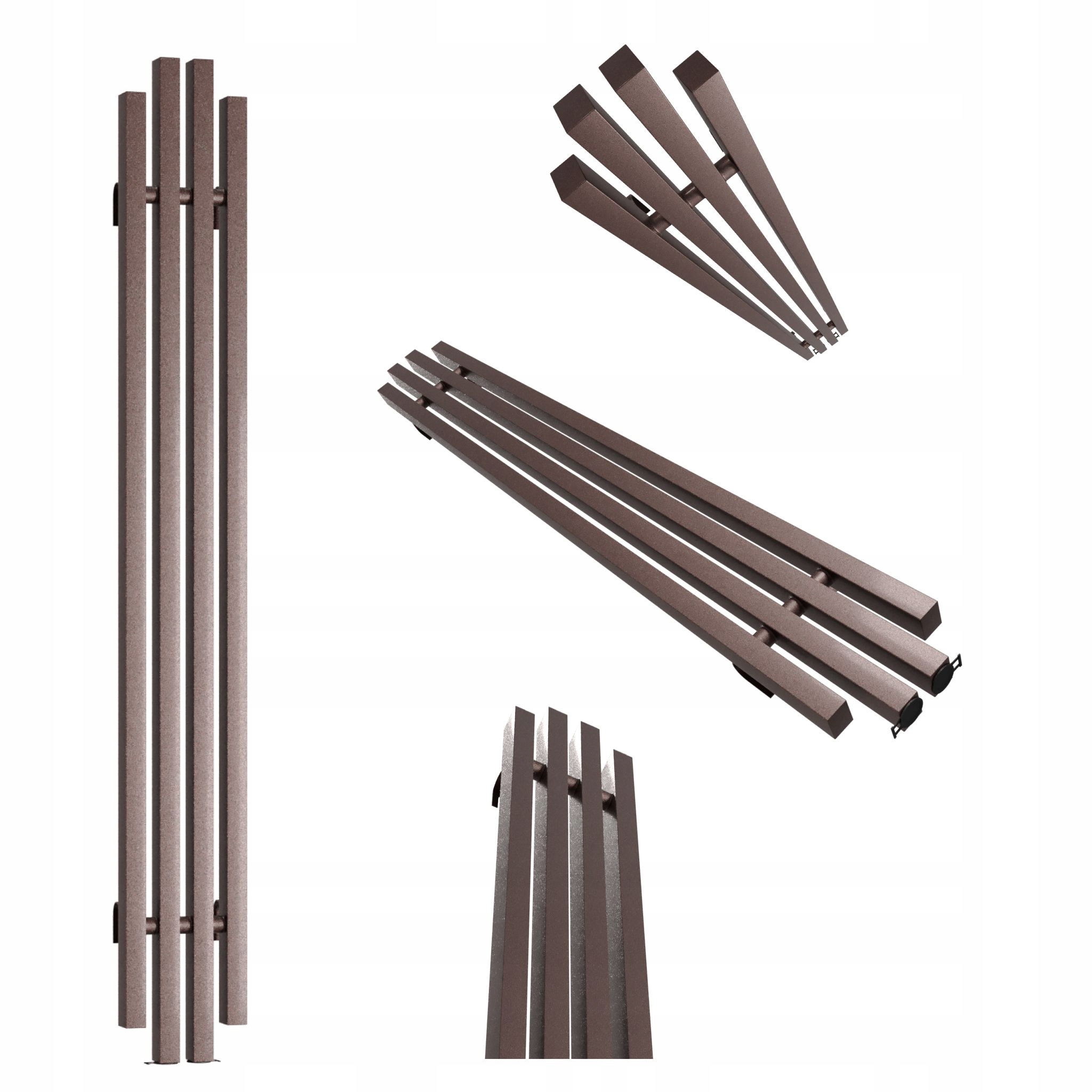 Dekorativní radiátor Bigben 140x18 bordó