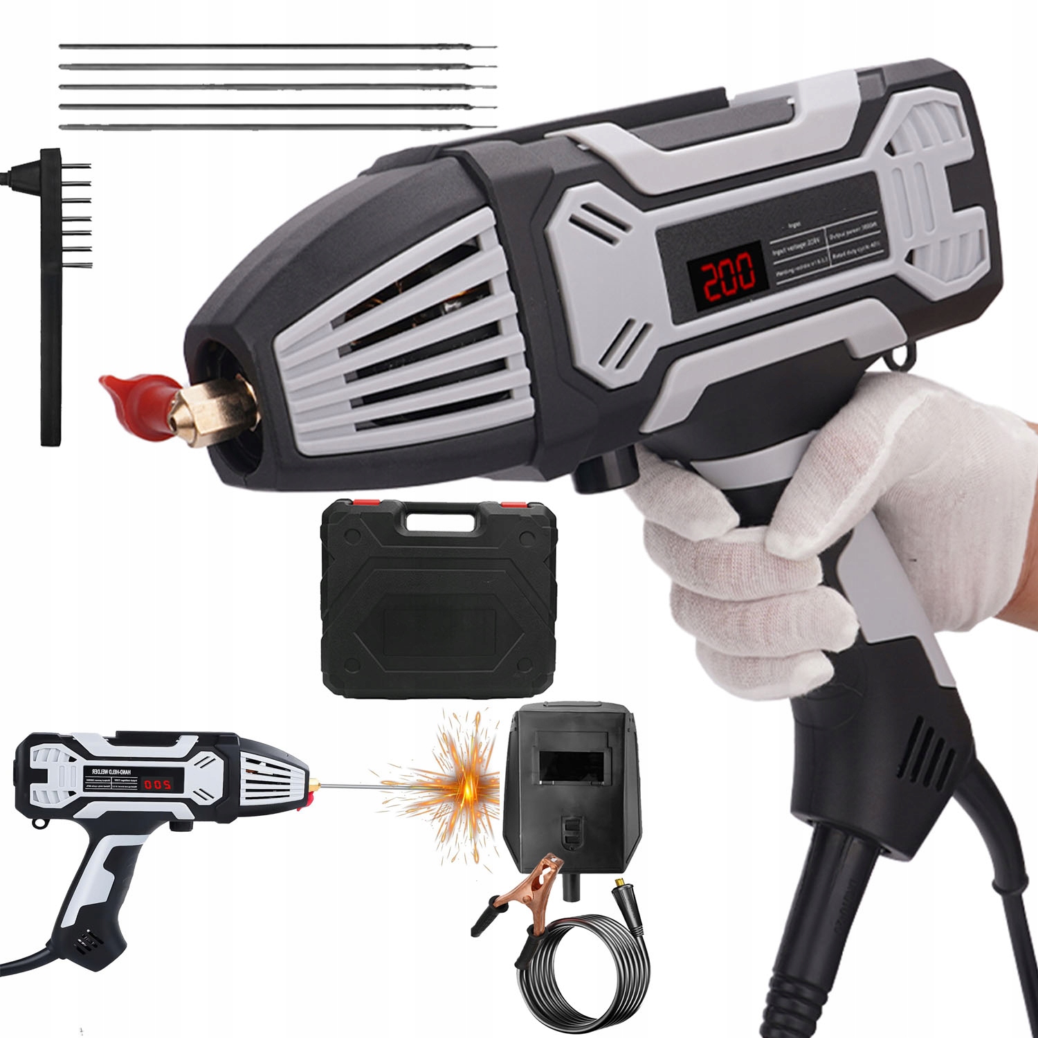 Ruční elektrodová svářečka 250A 3000 W invertorová Arc invertorová svářečka