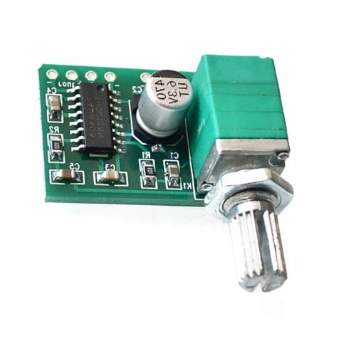 

Moduł wzmacniacz 2x3W PAM8403 z potencjometrem Avr