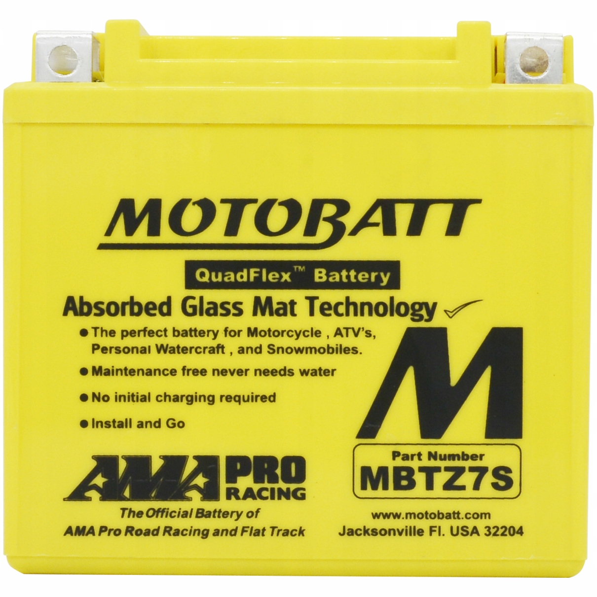 Akumulator MotoBatt MBTZ7S Agm Technology Gel