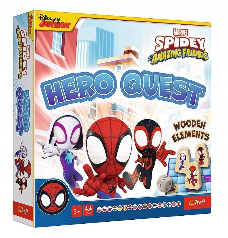 TREFl Gra Spidey Hero Quest Gra planszowa