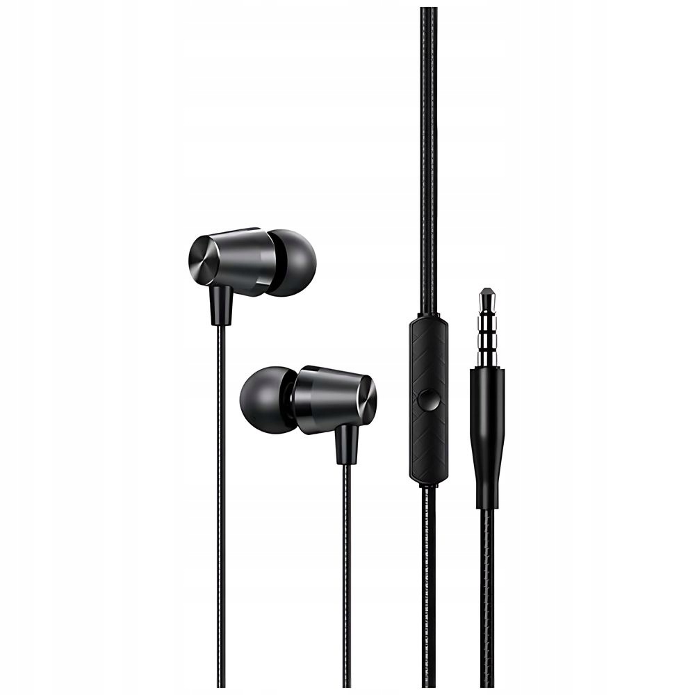 Usams Słuchawki stereo EP-42 3,5 mmfor set 1szt. czarny/black SJ475HS01-1