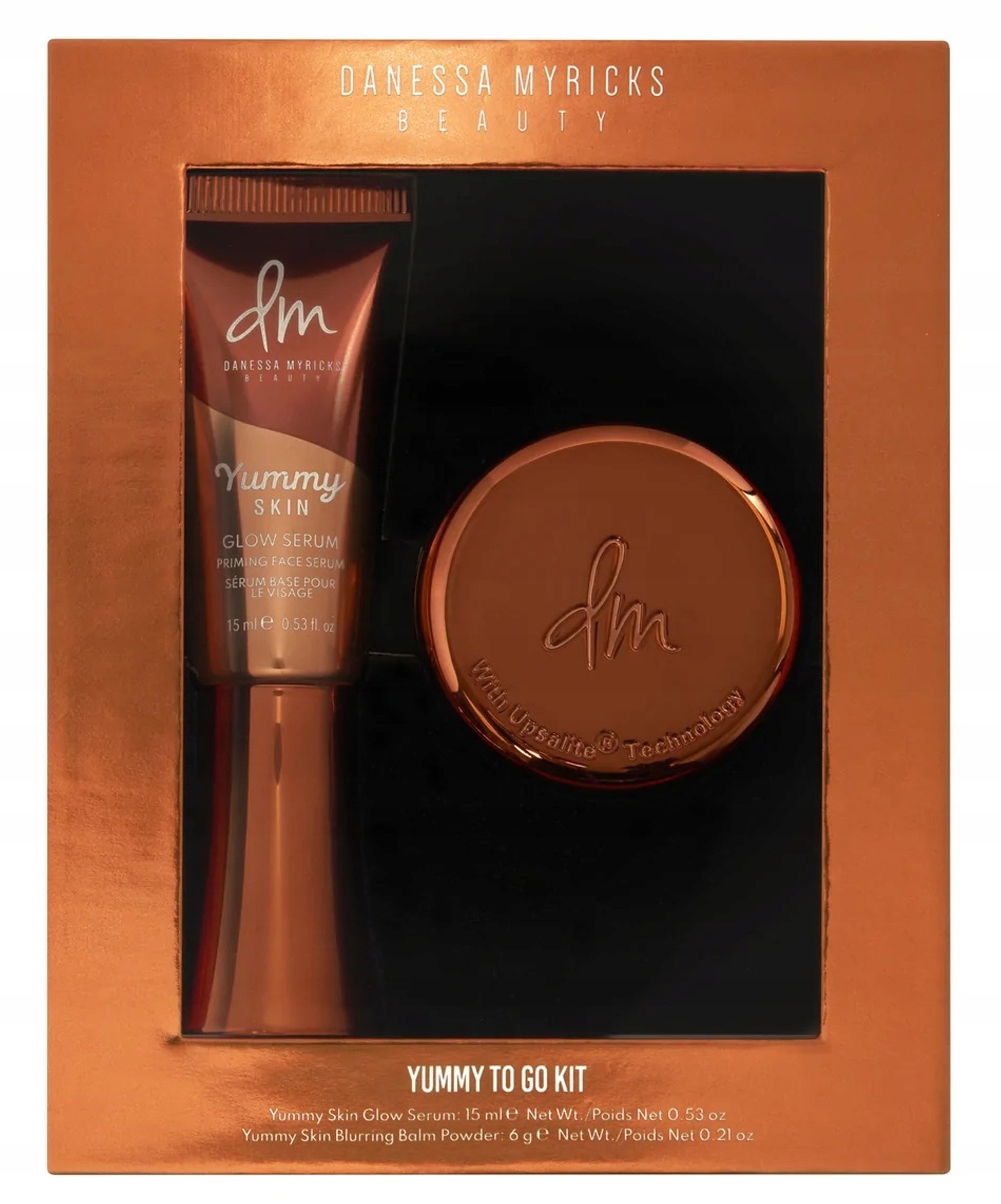 Danessa Myricks Beauty Yummy to Go Kit Sada Sérum Pudr pro Zjemnění Pleti