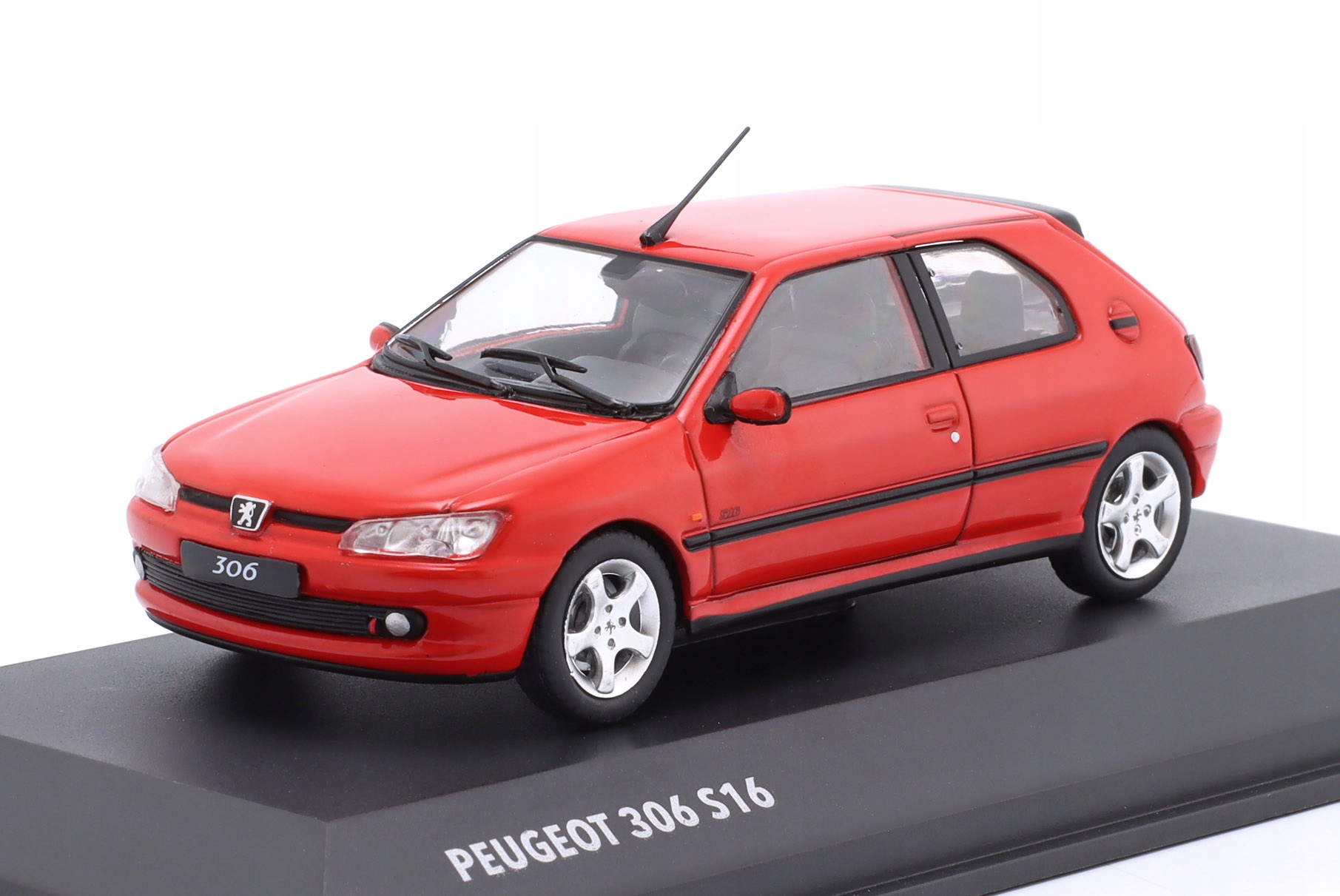Peugeot 306 Gti S16 2002 Red Solido 1:43 1/43 Model Auta S4311403