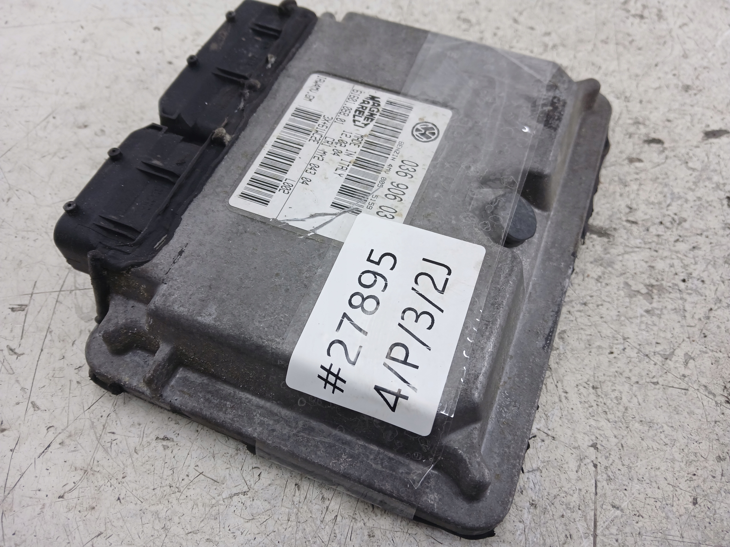 SEAT IBIZA III 1.4 control unit of the engine 036906034GM