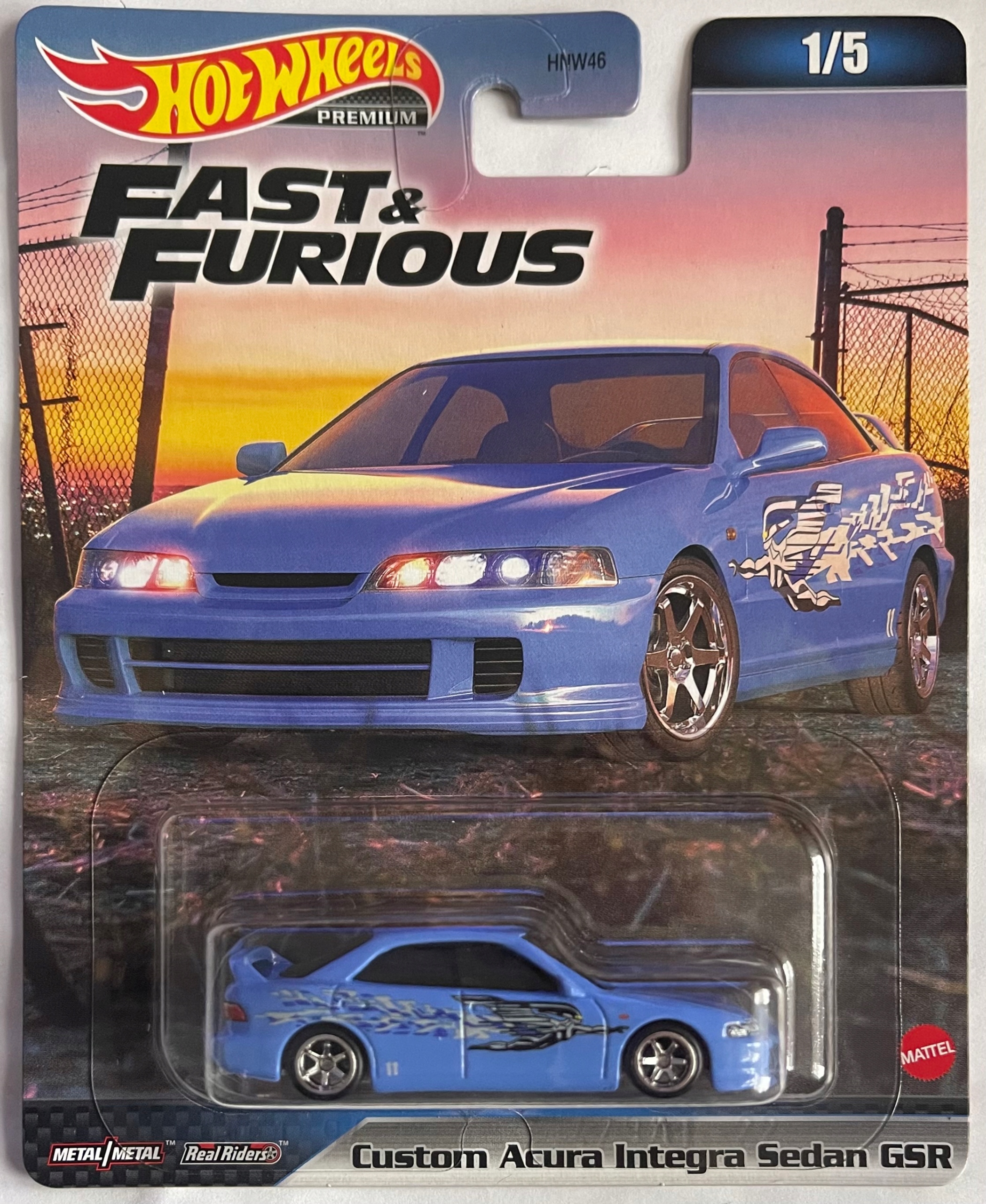 Hot Wheels Custom Acura Integra Sedan Gsr