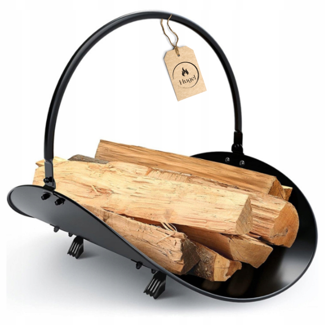 Stojan na krbové dřevo palivové dřevo do krbu kovový košík