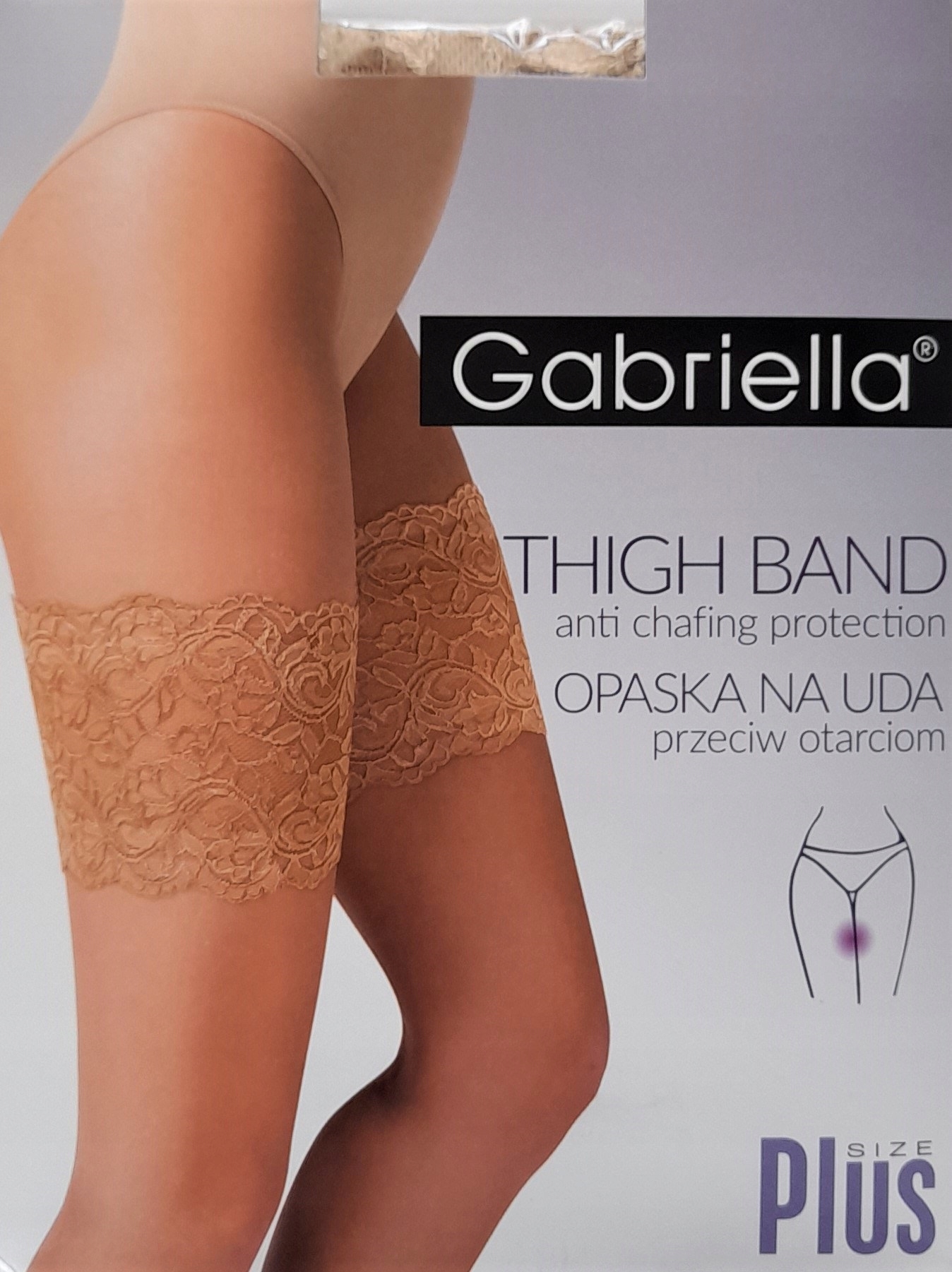 OPASKA NA UDA GABRIELLA PRZECIW OTARCIOM BEIGE 7/8 EAN (GTIN) 5906733336421