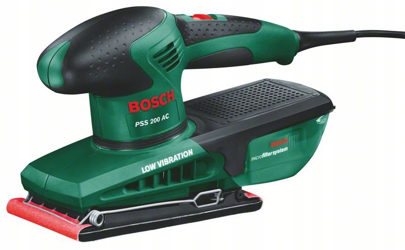 

Bosch Pss 200AC szlifierka oscylacyjna +walizka