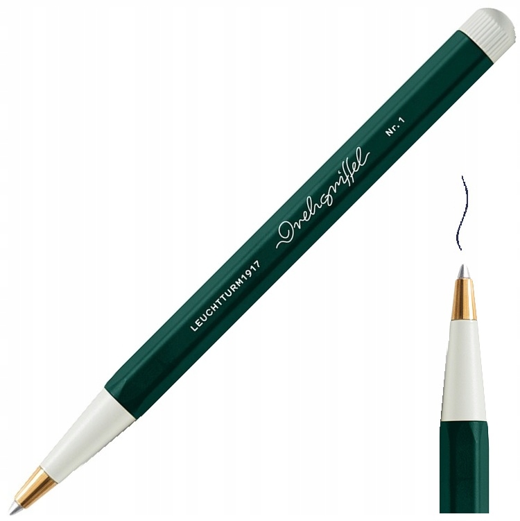 LEUCHTTURM1917 Długopis obrotowy twist na wkłady Drehgriffel Forest Green