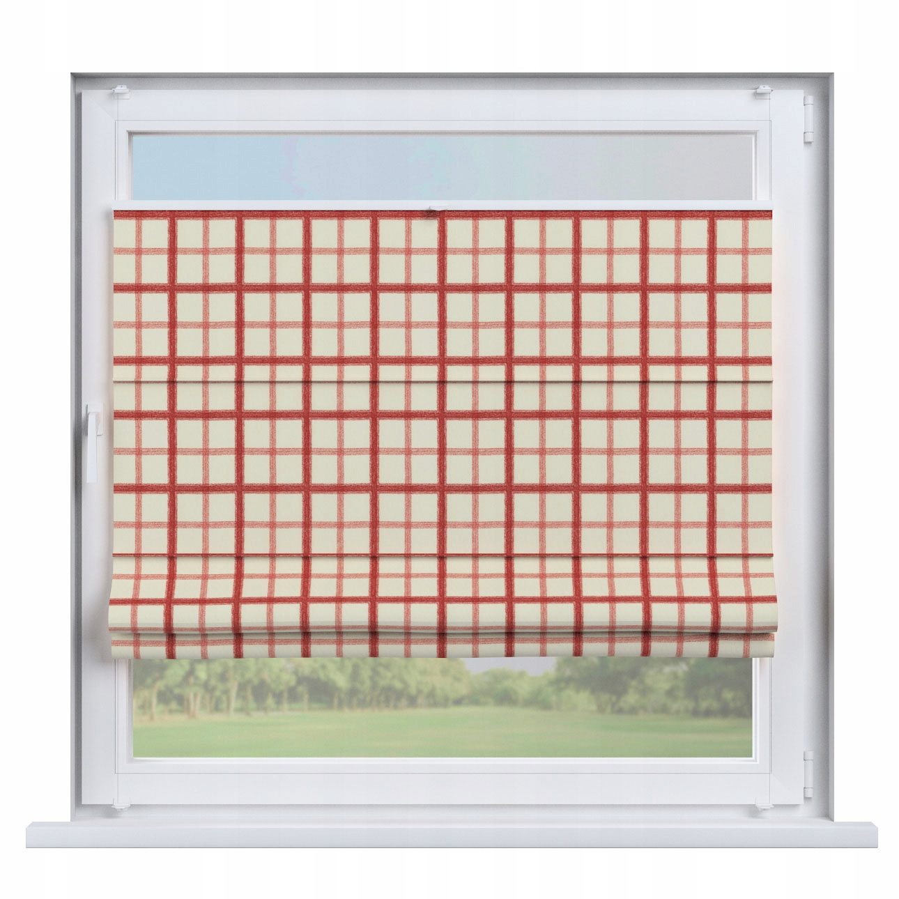 Dekoria Roleta plisé Římská Sicílie 110x150 bílá