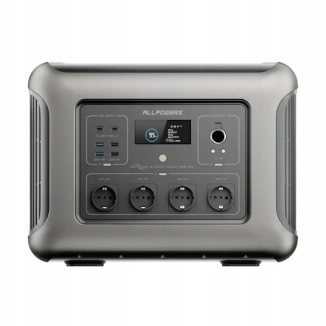 LEKKI I PRZENOŚNY BANK ENERGII ALLPOWERS R2500 | 2016Wh, 230V - 2500W | UPS