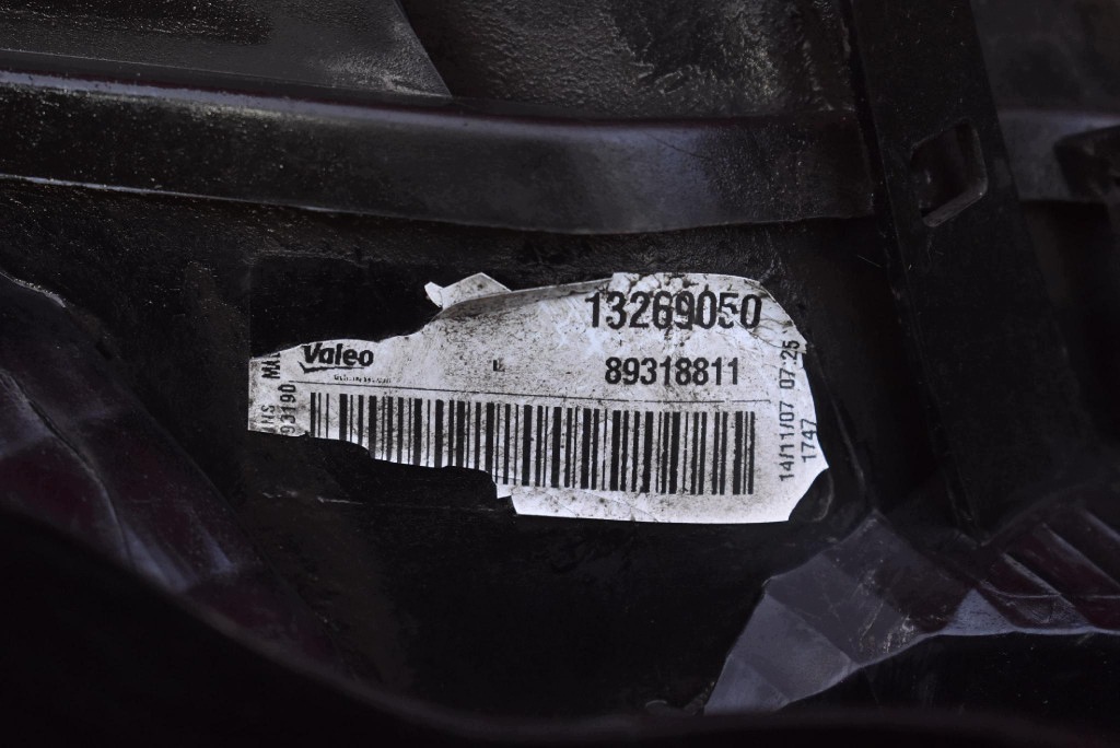 light left rear part rear 13269050 OPEL CORSA D 5D HB 06-11