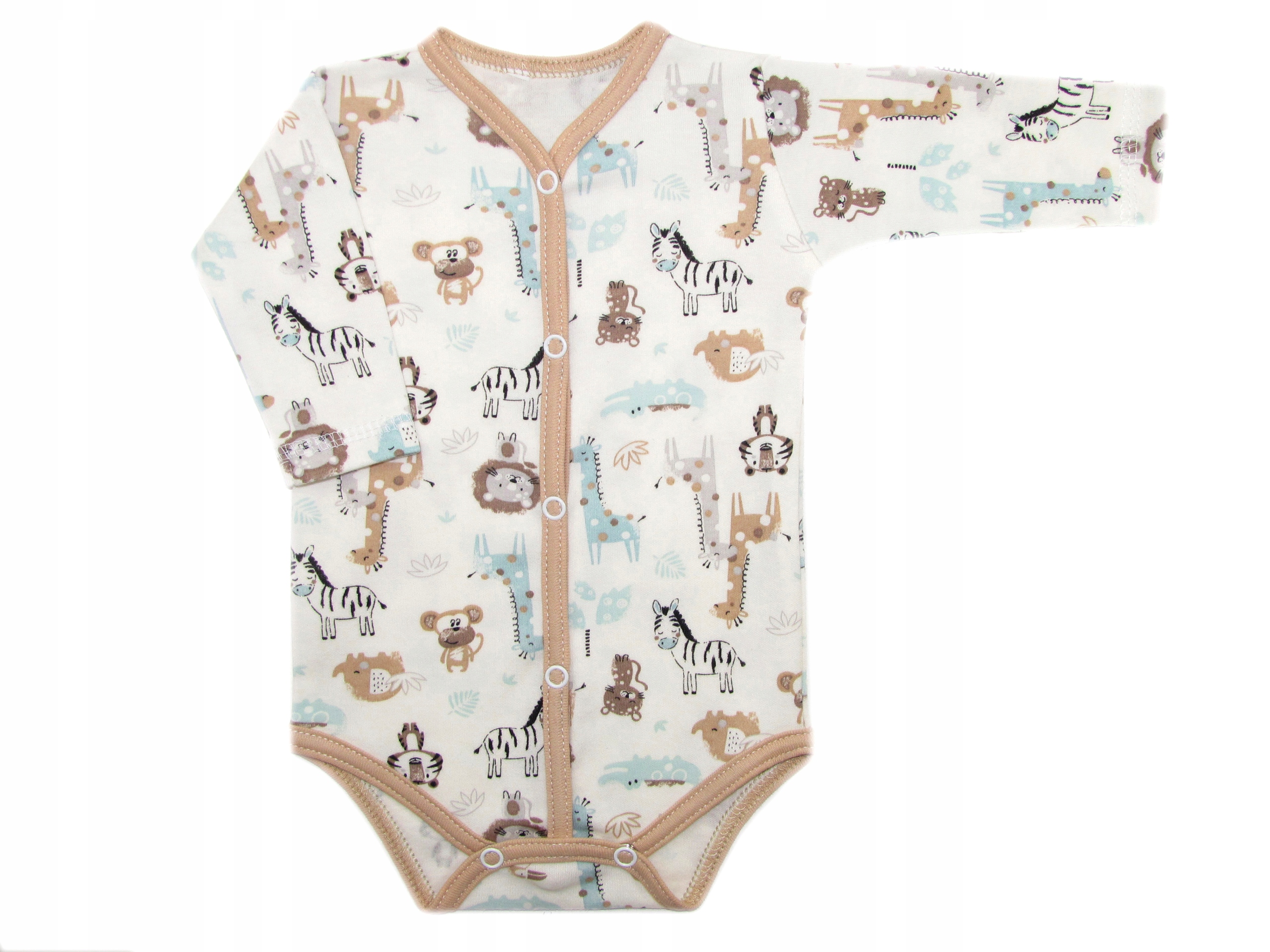 BODY ROZPINANE PRZODEM r.62 KAIA-BABY JUNGLE /59/ Płeć chłopcy dziewczynki