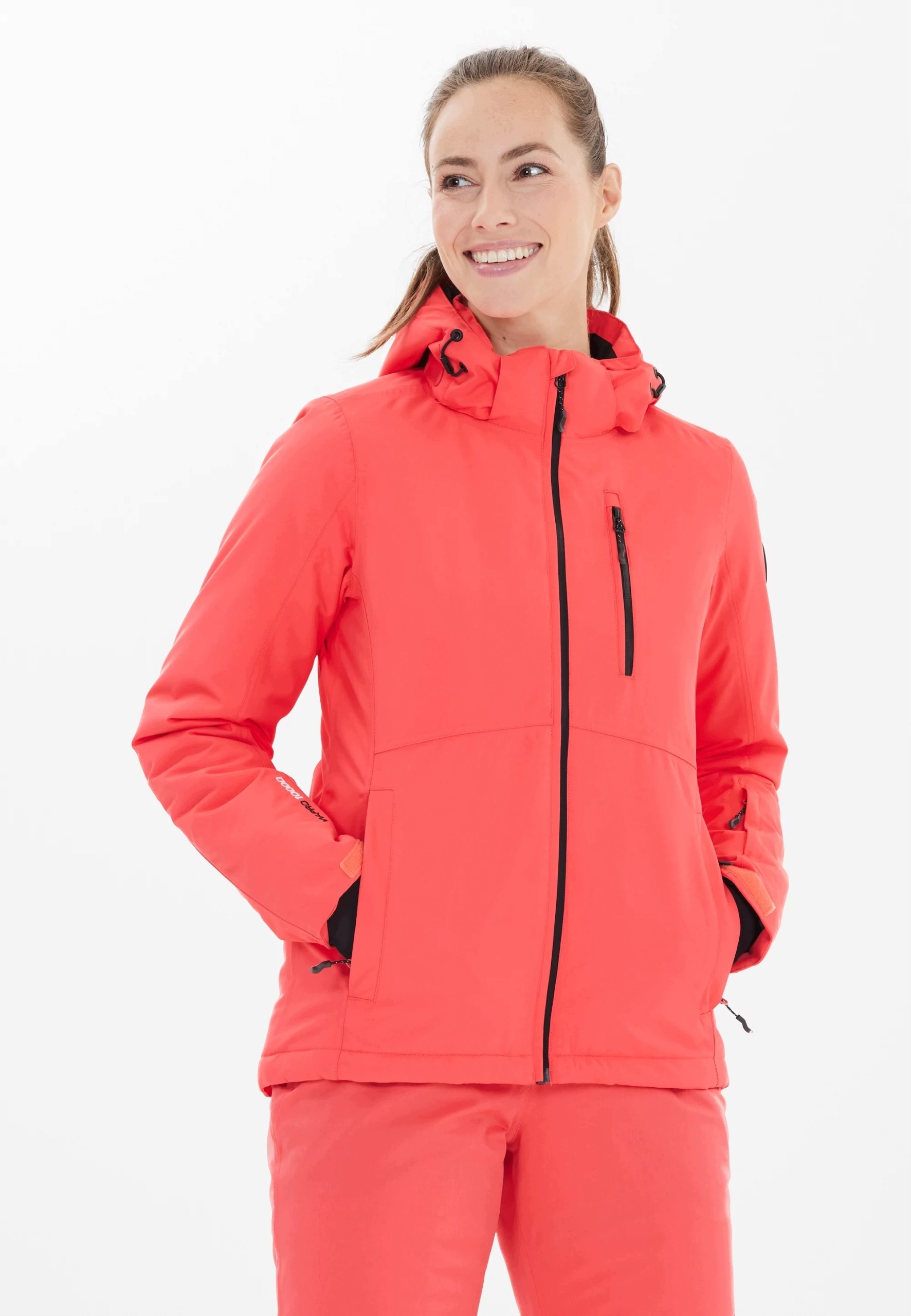 Kurtka narciarska damska Whistler Drizzle W-pro 10000 Koralowy 38