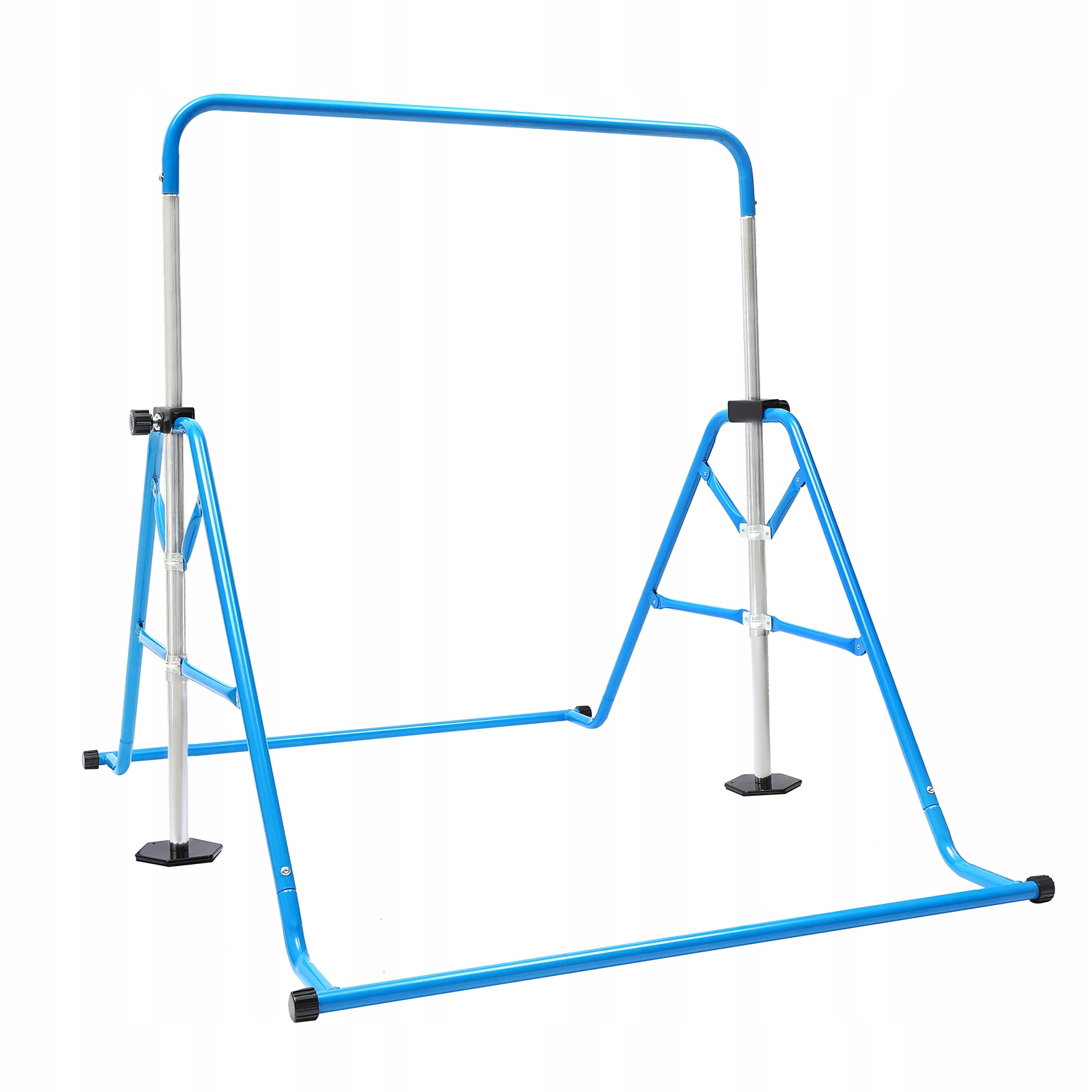 Gymnastické Hrazdy 115-155CM Nastavitelná Výška Skládací Dětská Tréninková Hrazda