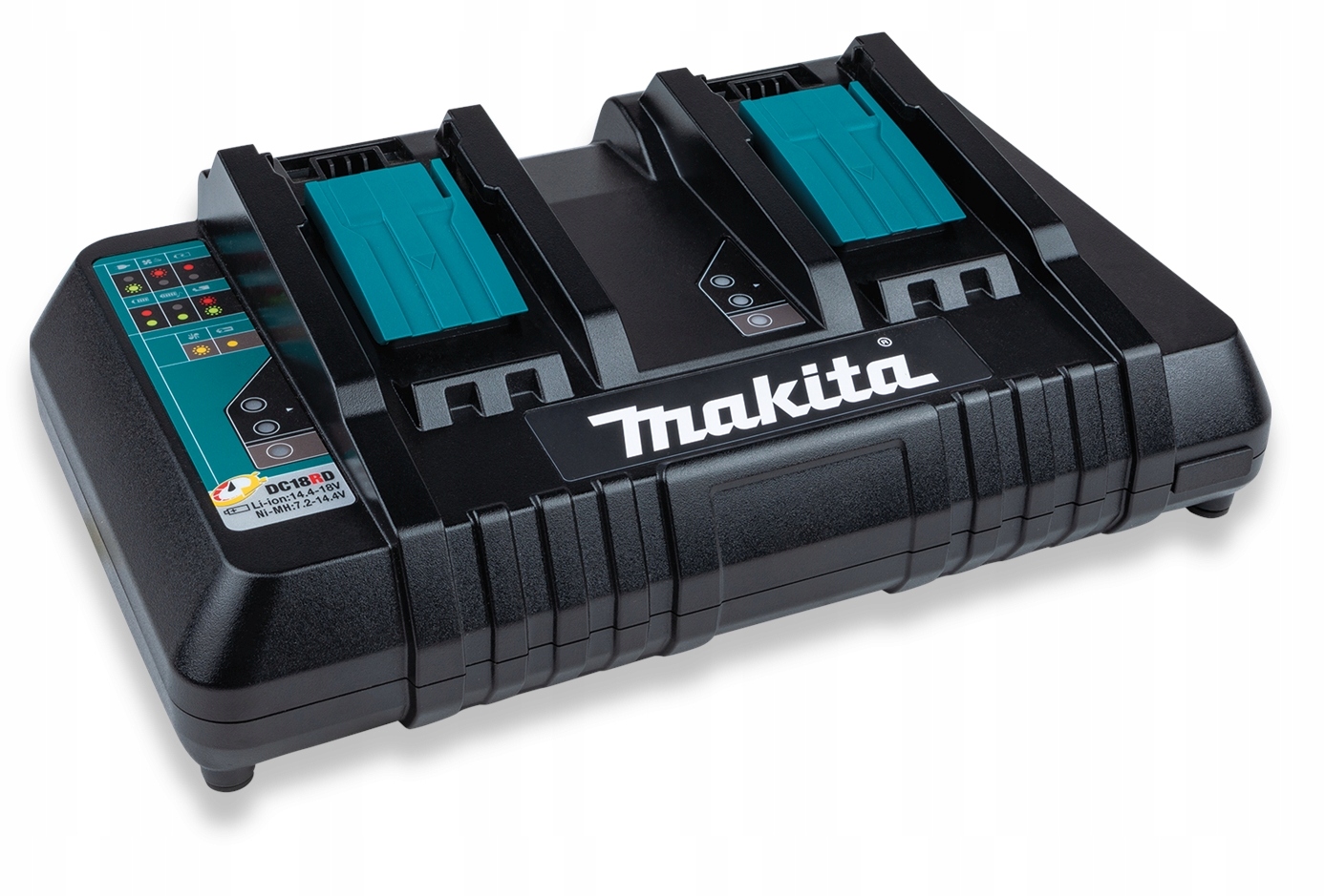 

Makita Ładowarka DC18RD 2-GNIAZDOWA, Li-ion/ni-mh