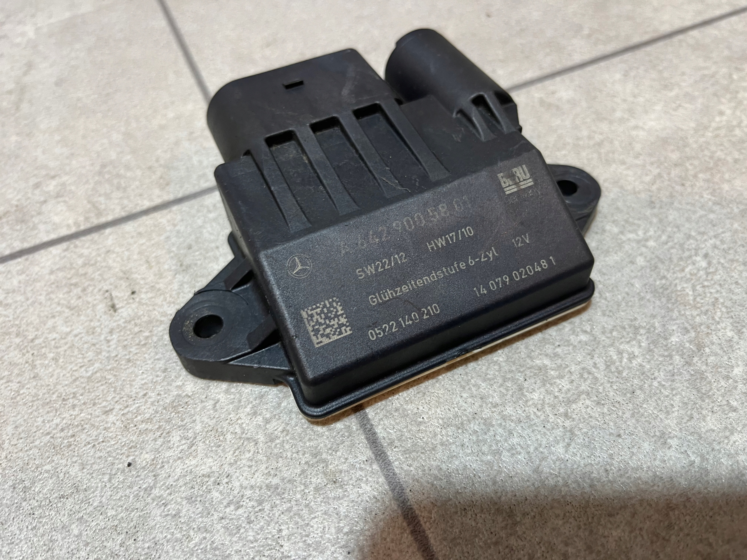 A6429005801 6429005801 - JEEP MERCEDES МОДУЛЬ СВЕЧЕЙ НАКАЛИВАНИЯ ОРИГИНАЛ