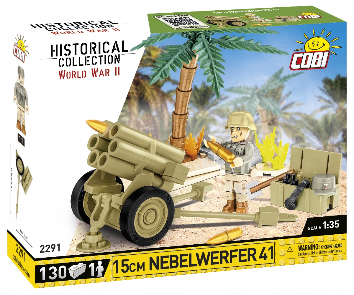 

Cobi 2291 Wyrzutnia Rakiet Nebelwefer 41 Armata