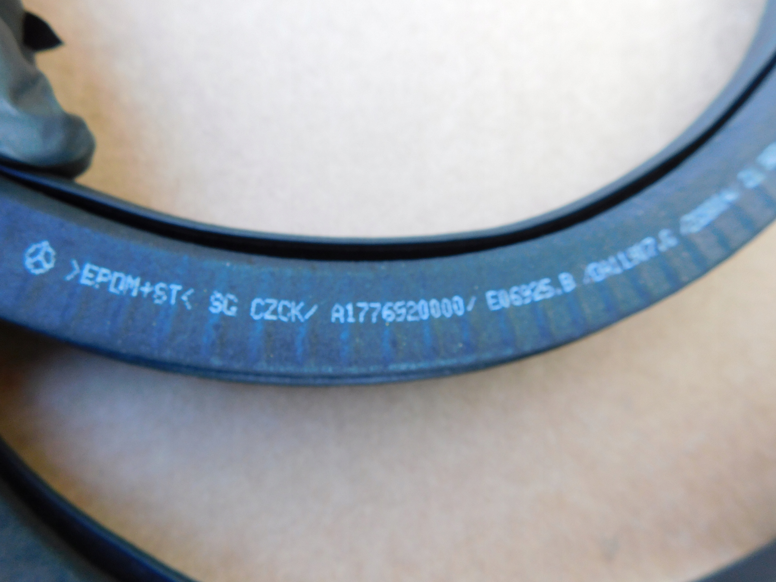 gasket door front left right Mercedes A W177 original nice A1776920000