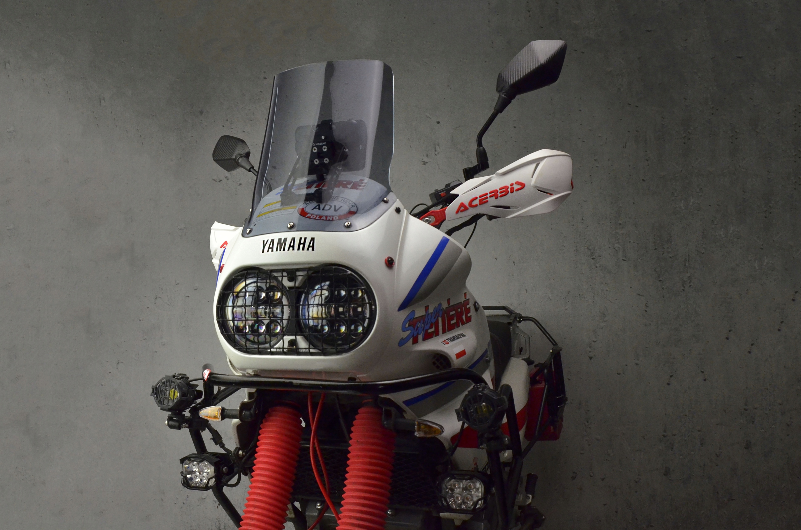 Loster turistické sklo Yamaha Xtz 750 Tenere Rally 89-96r. 33CM