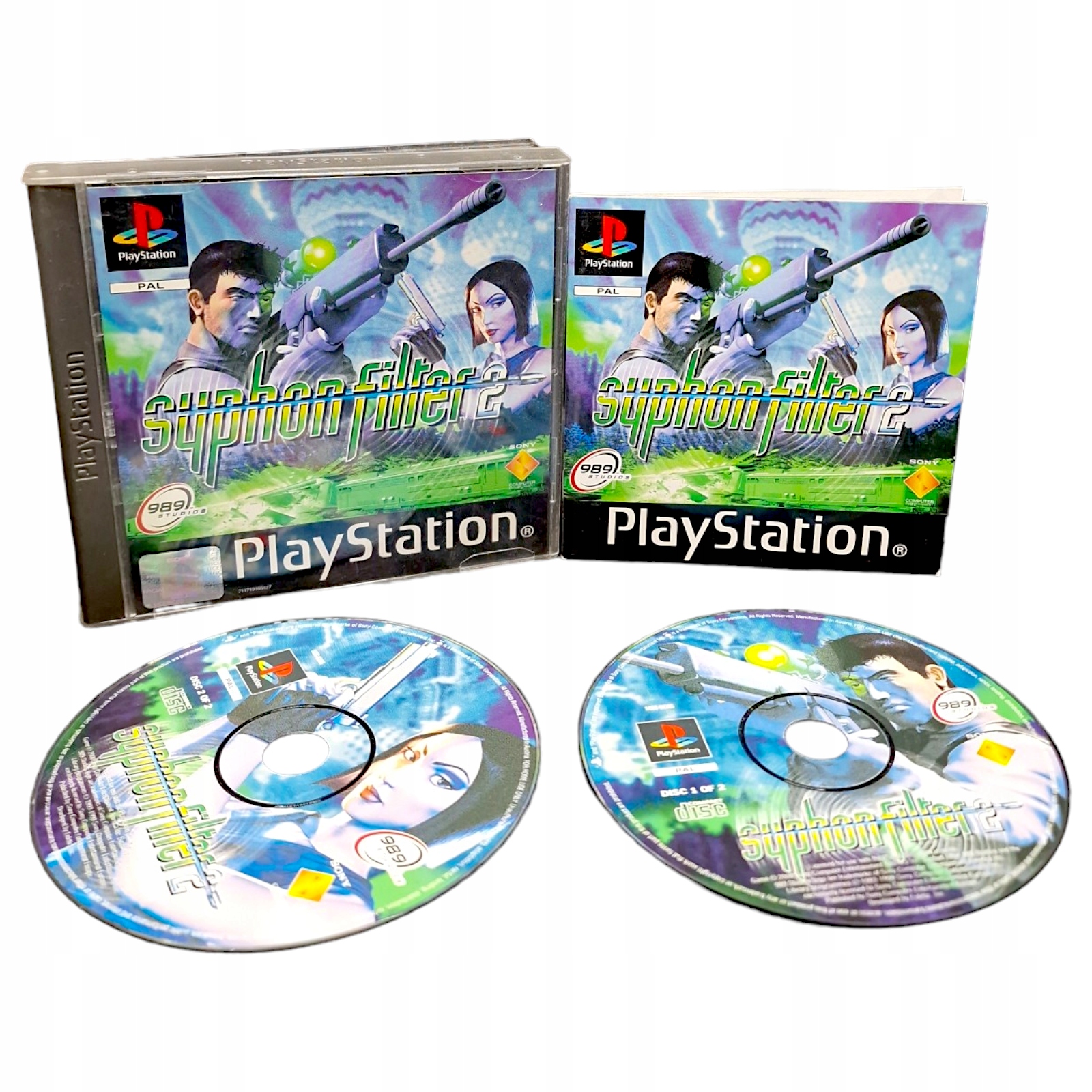 Gra Syphon Filter 2 Sony PlayStation (PSX PS1 PS2 PS3) #2 Producent 07th Expansion