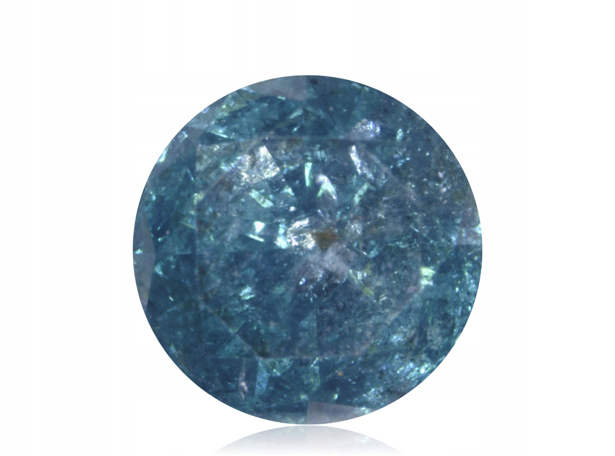 Diamant 0.19ct Modrý Briliant I3 eCertifikát Wbd