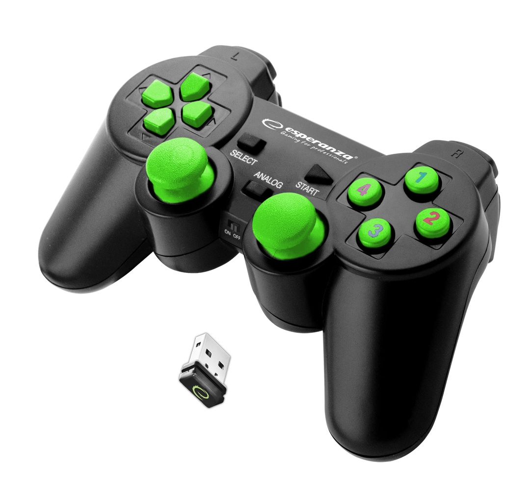2 x Gamepad Bezdrátový Usb ovladač pro PS3 Pc