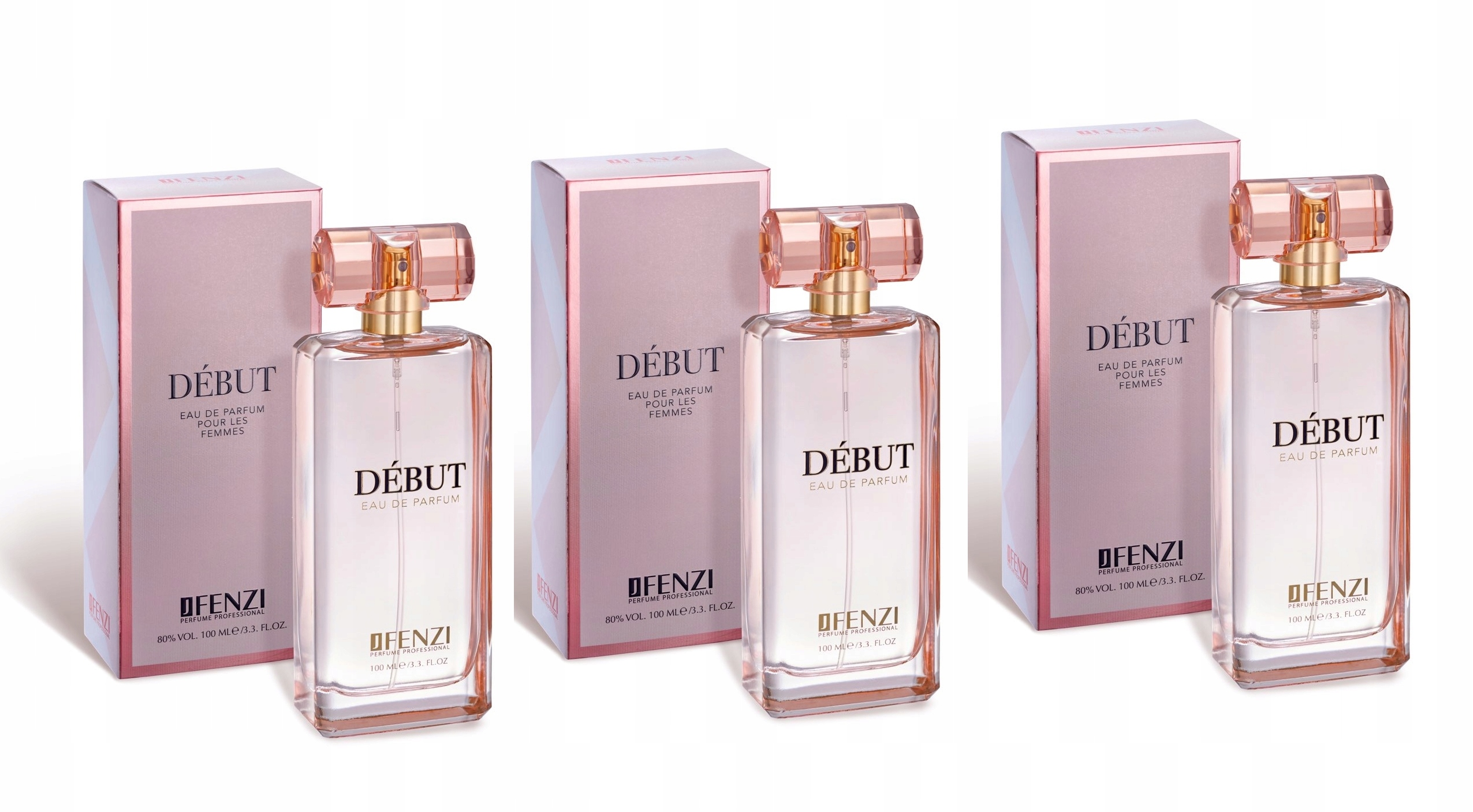 JFenzi Debut 3x100ml Edp