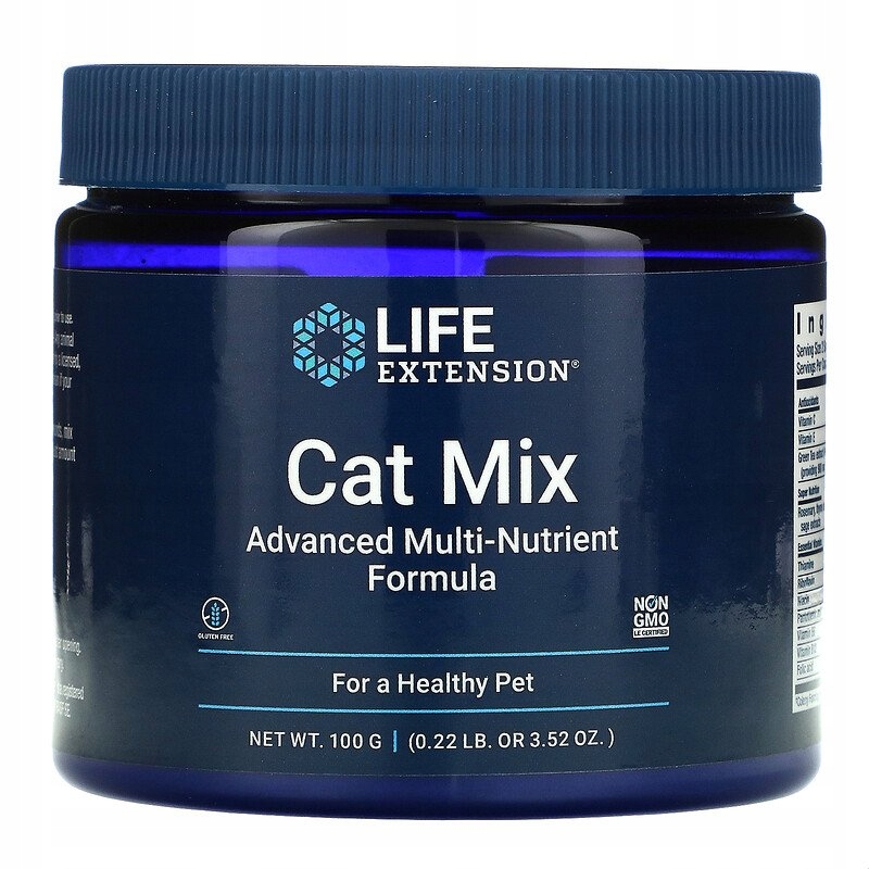 Levně Life Extension Cat Mix (Podpora zdraví koček) 100 g