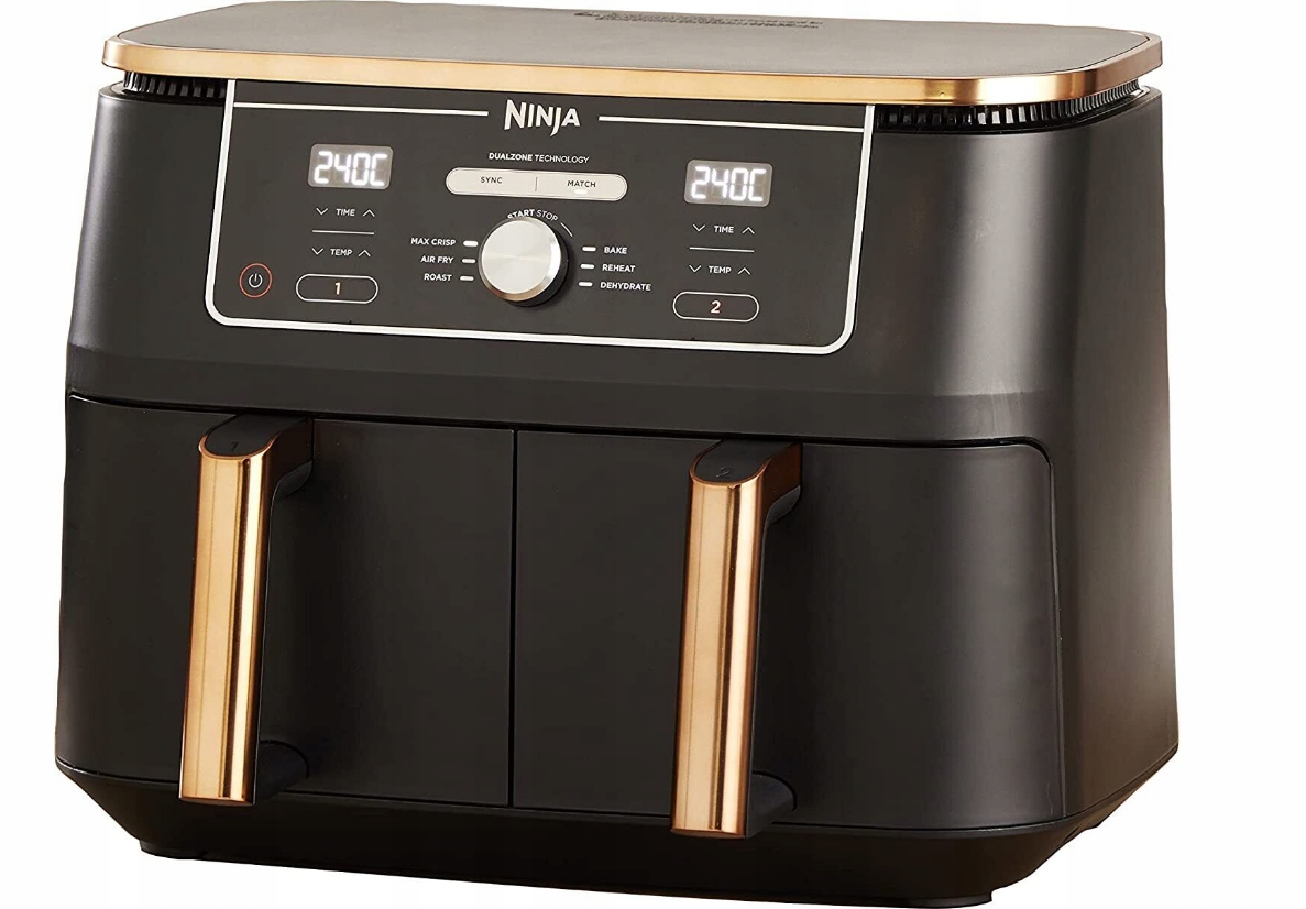 Frytkownica beztłuszczowa Ninja AF400EUCP Max Dual Air Fryer Exclusiv