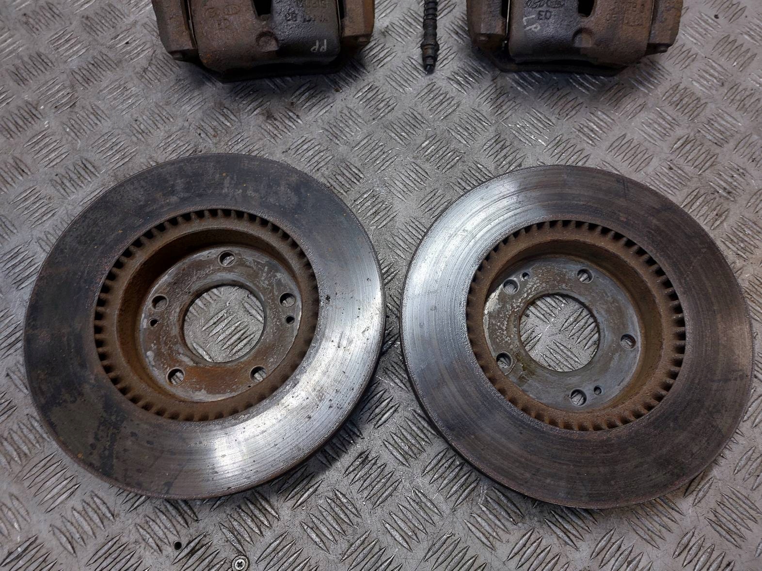 discs brake front + calipers KIA PROCEED and LIFT 1.4 16V