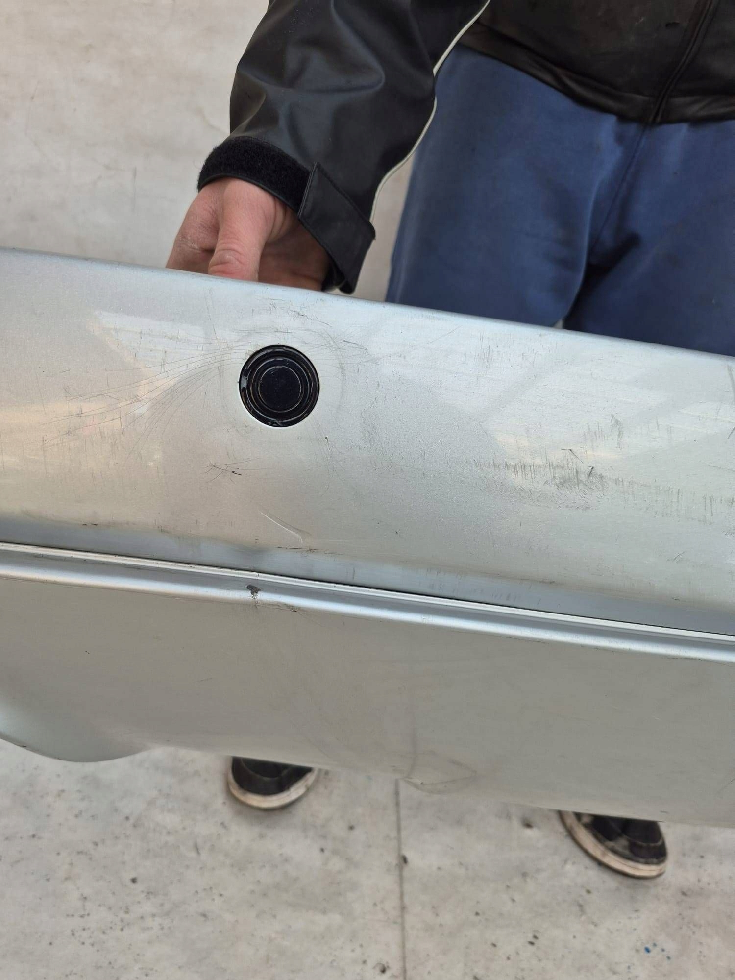 BMW 5 E61 KOMBI m-packet bumper rear part rear PDC 7897193