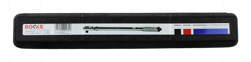 Rooks Momentový Kľúč 1/2" 42-210 Nm, Obojsmerný