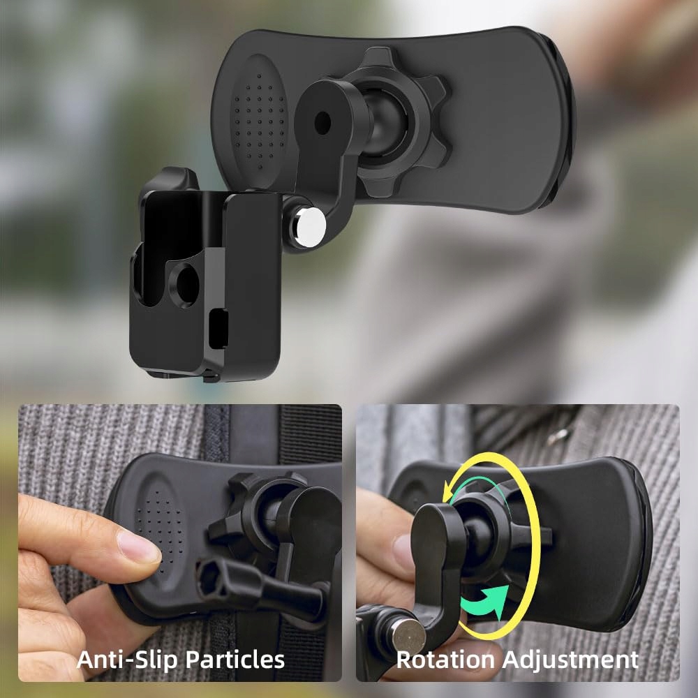 SUREWO Obrotowy Uchwyt Na Plecak Kompatybilny Z DJI Osmo Pocket 3 — miniatura 5