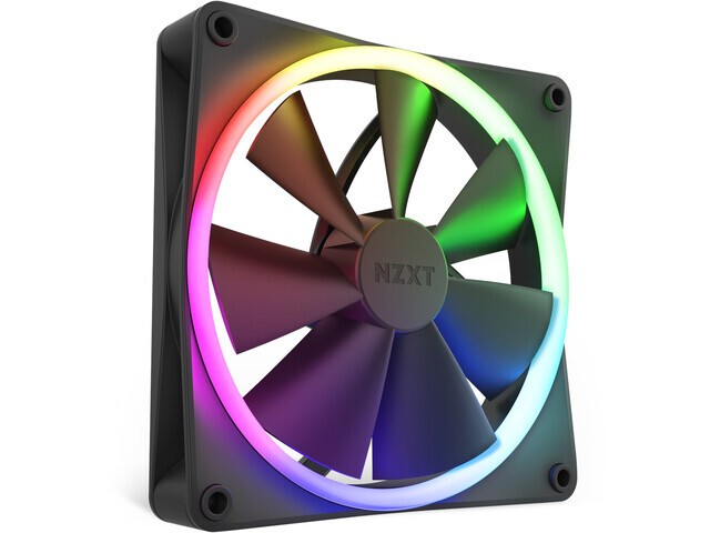 Nzxt Ventilátor F140 Rgb 140 mm černý