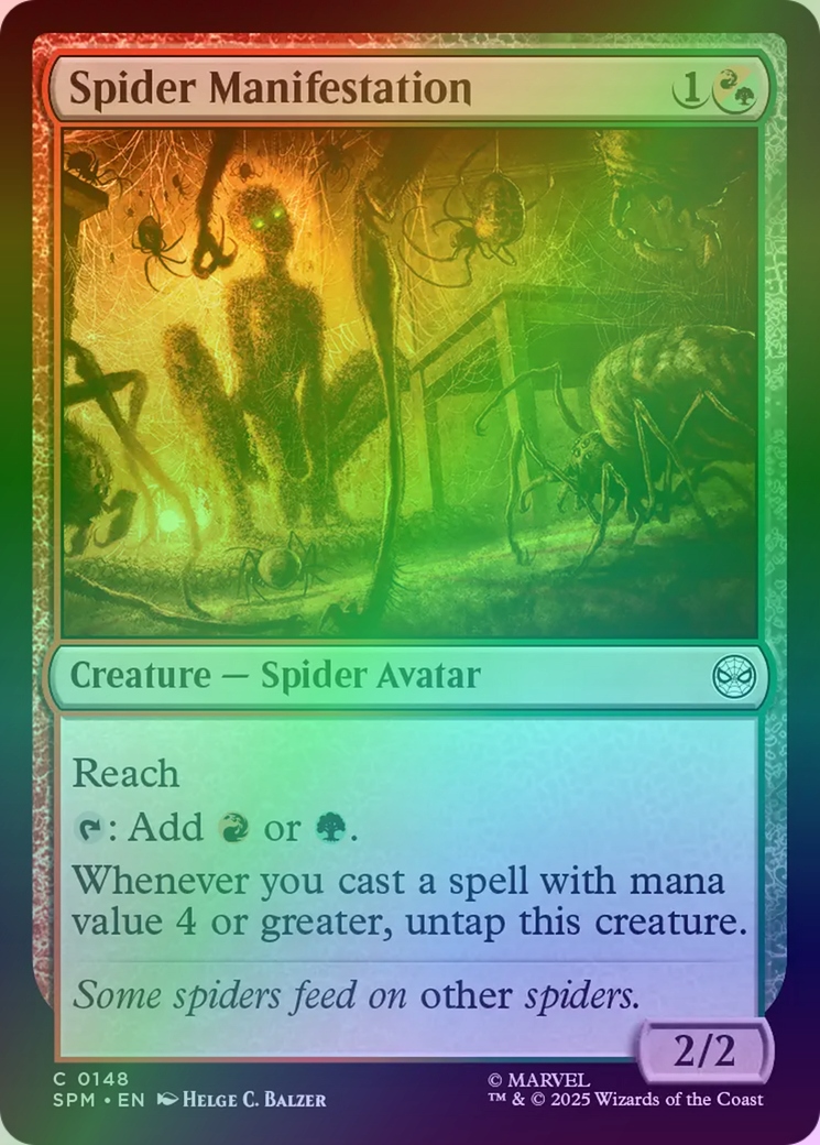[mtg] Spider Manifestation (spm) *foil*